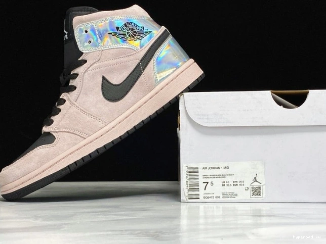 Iridescent Dirty Powder Mid BQ6472-602 1 Jordan Air (W) 0811